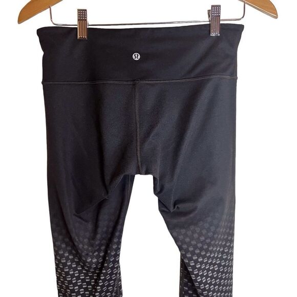 Lululemon Wunder Under Pant III *Full-On Luon Deep Dive Dip Slate Black Size‎ 8 - Picture 6 of 8